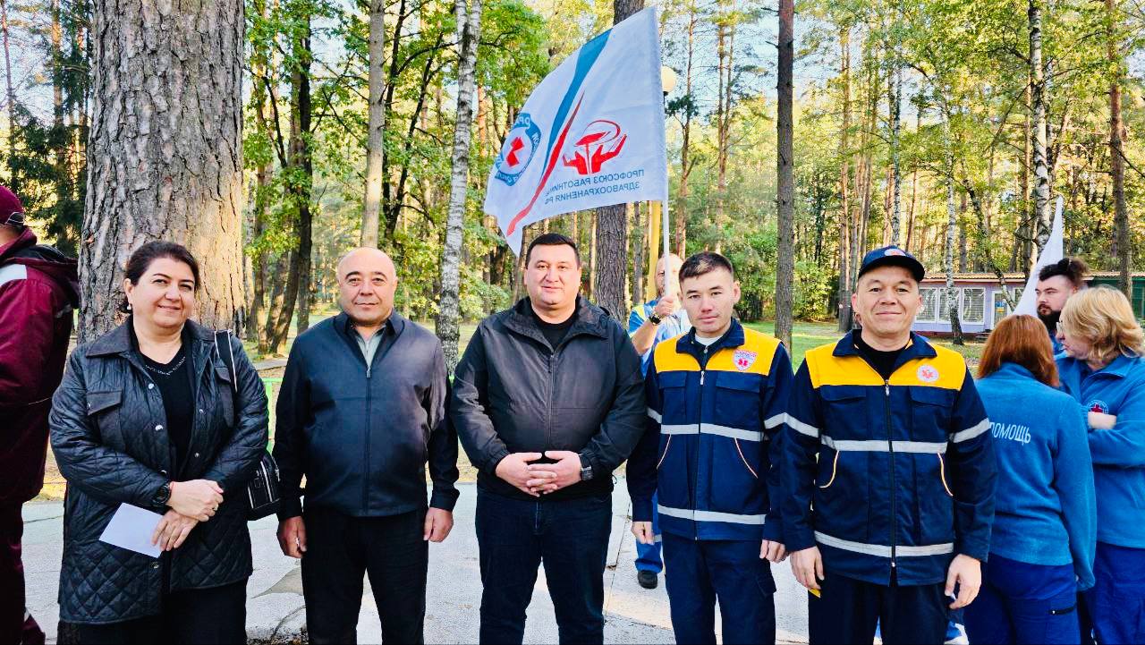 Ўзбекистон тез тиббий ёрдам жамоаси Беларуссияда!